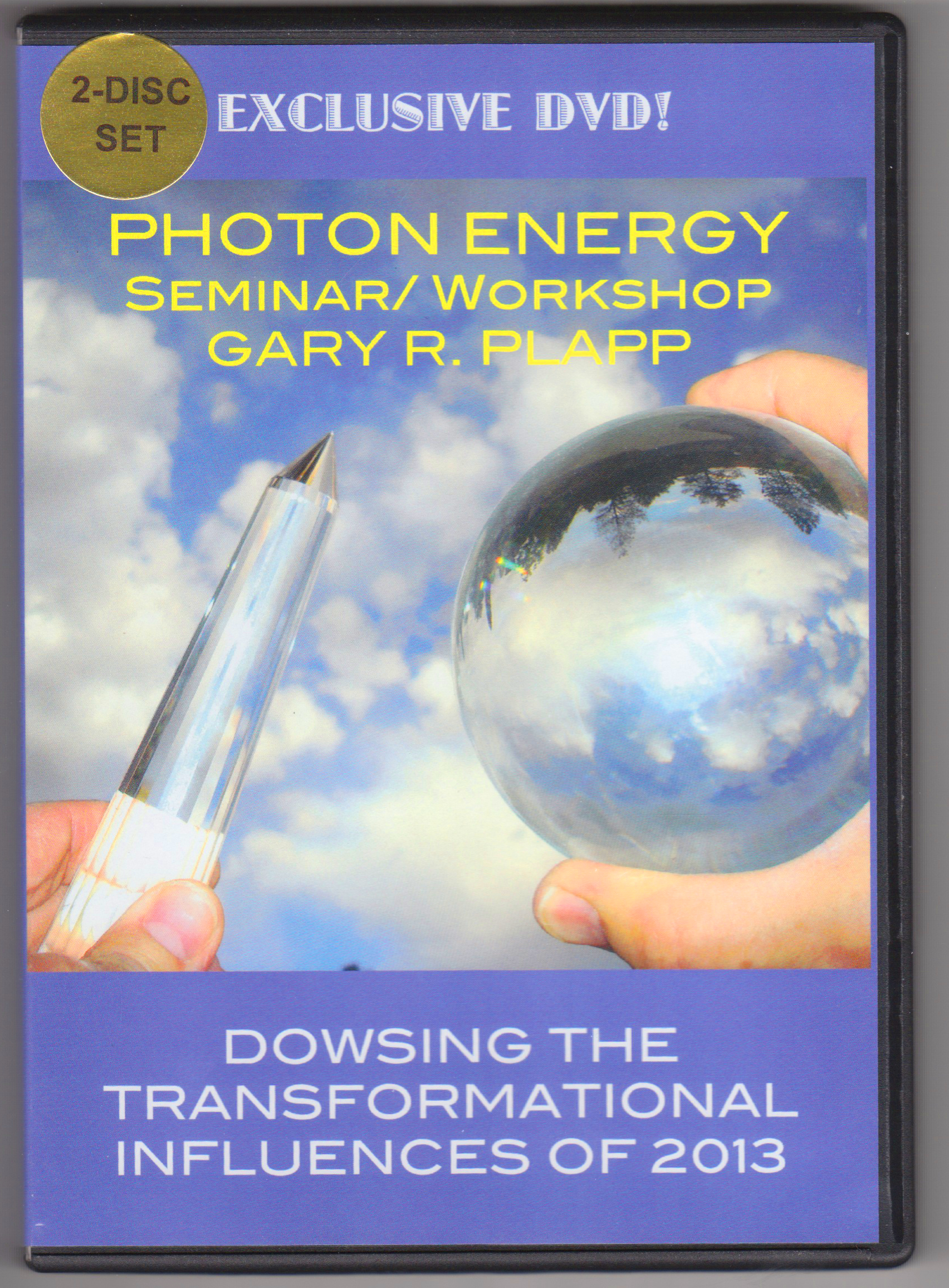 Photon Energy Workshop 2013 - DVD front cover